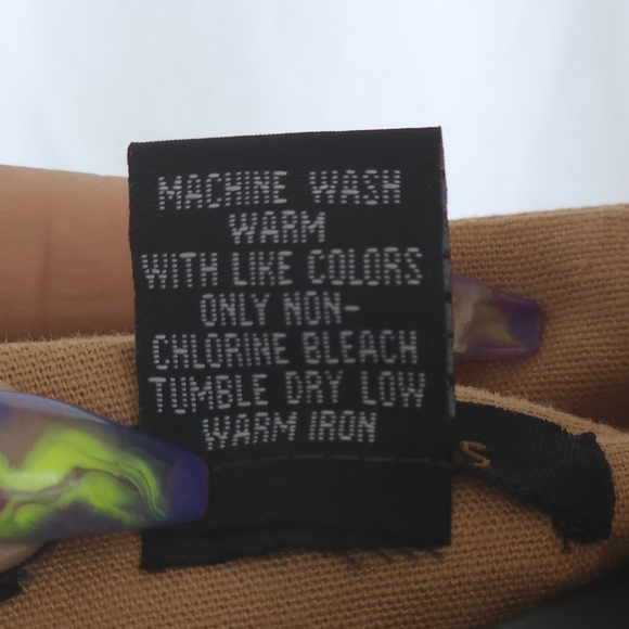 Satin trim collarless blazer - Picture 7 of 7